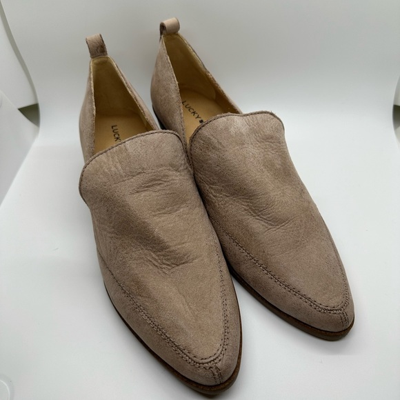 Lucky Brand Mahzan Flat Loafers Hazel Size 9 - Picture 1 of 12